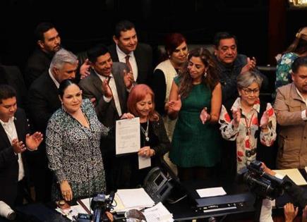 Trabajadores del PJF exigen no a la reelección de Rosario Piedra en la CNDH