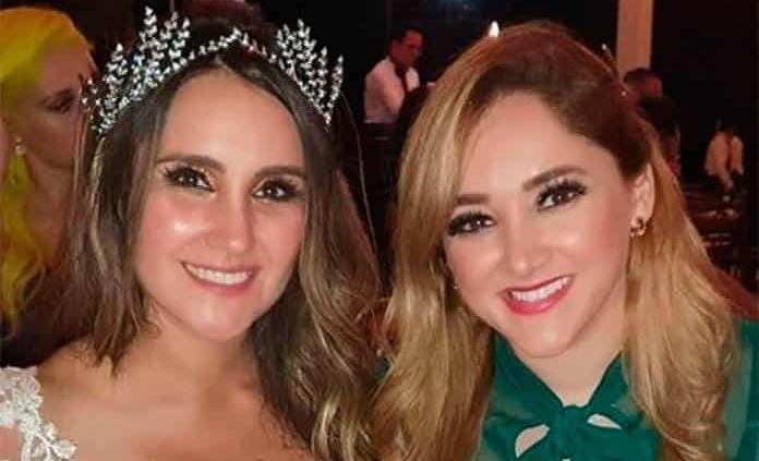 Dulce María luce vestido de novia junto a Sherlyn