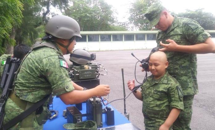 Soldados cumplen el sueño de Jesús Josua