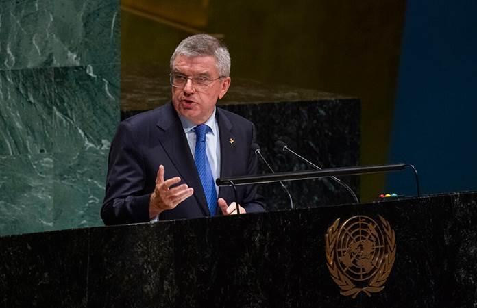Thomas Bach, presidente del Comité Olímpico Internacional / Foto: AP