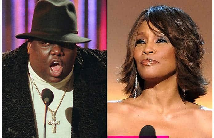The Notorious B.I.G. y Whitney Houston / Fotos: Archivo