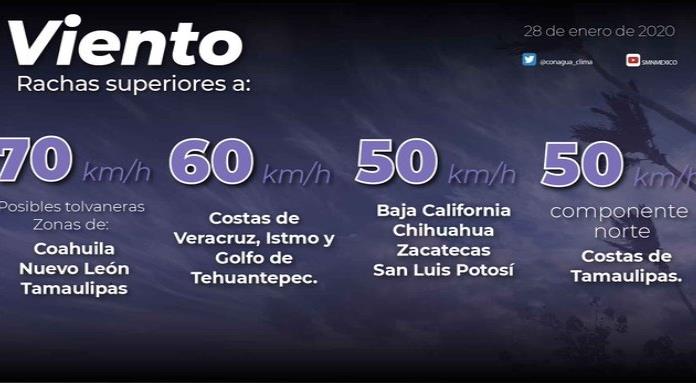 Prevén tormentas fuertes en Oaxaca y Veracruz por frente frío 35