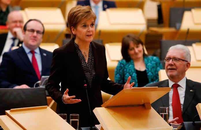 Nicola Sturgeon,  la ministra principal escocesa / Foto: AP