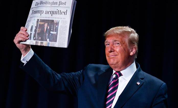 Trump critica juicio político: fue un terrible calvario que dañó a EEUU
