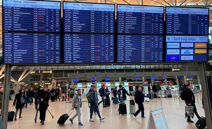 Temporal obliga a suspender vuelos, trenes y partidos de fútbol en Alemania