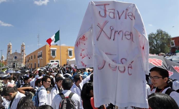 Estudiantes de la BUAP cierran centro histórico de Puebla