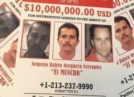 Tras caída de Zambada, El Mencho es el capo más buscado de México