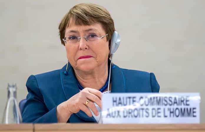 Michelle Bachelet, alta comisionada para los Derechos Humanos / Foto: EFE