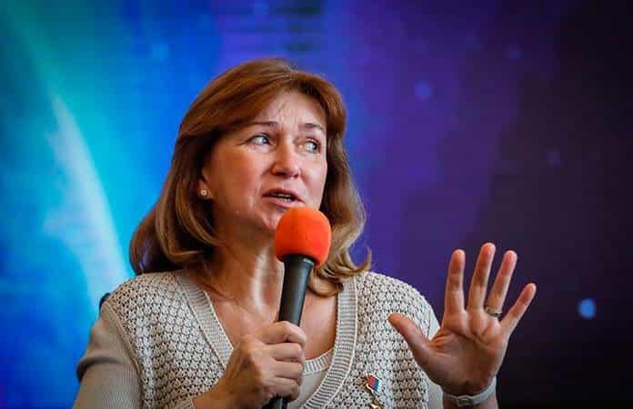 La cosmonauta rusa Elena Kondakova / Foto: EFE