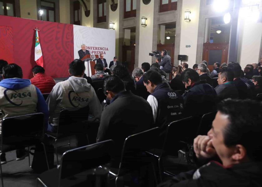 La mañanera de López Obrador / Archivo