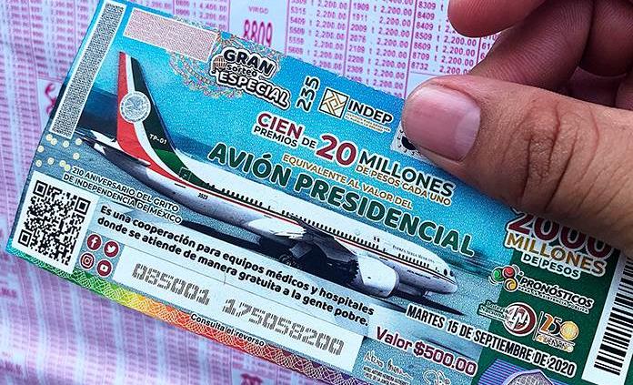 Inicia la venta de boletos de la rifa del avión presidencial