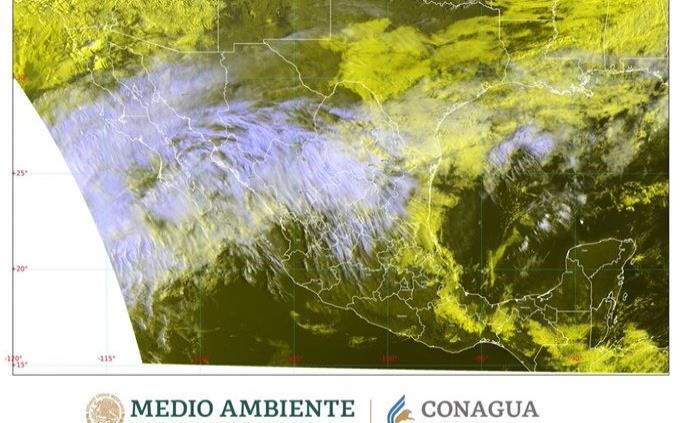 Nuevo frente frío ocasionará lluvias muy fuertes y caída de aguanieve