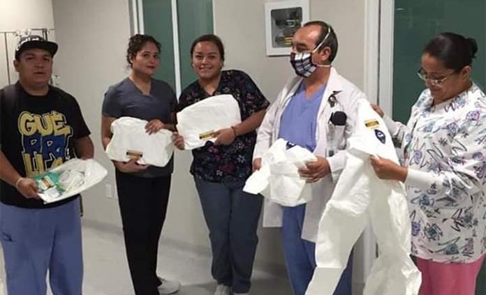 La Guerrilla dona 280 trajes protectores a hospitales ante emergencia por Covid-19
