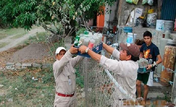 Patio limpio para prevenir dengue