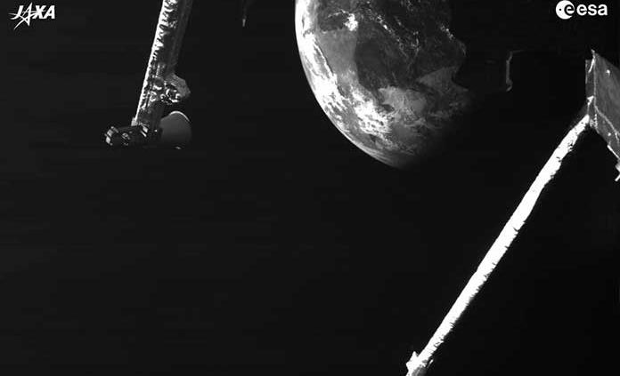 Sonda a Mercurio pasa cerca de la Tierra y envía fotos