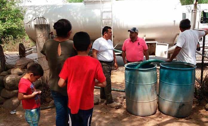 Desabasto de agua en varias colonias