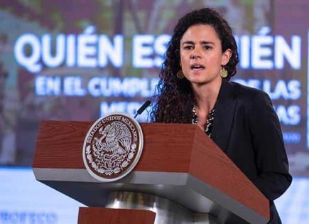 Justificación de Luisa María Alcalde sobre Resultados Electorales