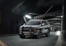 Chevrolet Tahoe policial, adaptada para el deber