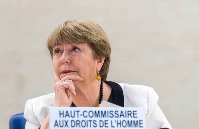 Michelle Bachelet, alta comisionada de los Derechos Humanos de la ONU / Foto: EFE
