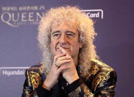 Brian May sufrió un derrame cerebral