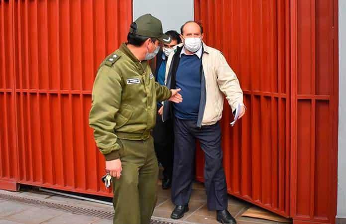 El exministro de Salud de Bolivia, Marcelo Navajas, detenido por corrupción / Foto: EFE
