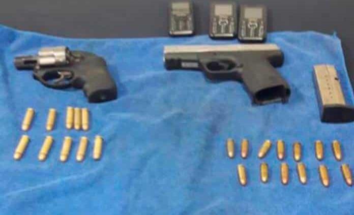 Cinco individuos son detenidos por portar armas de fuego