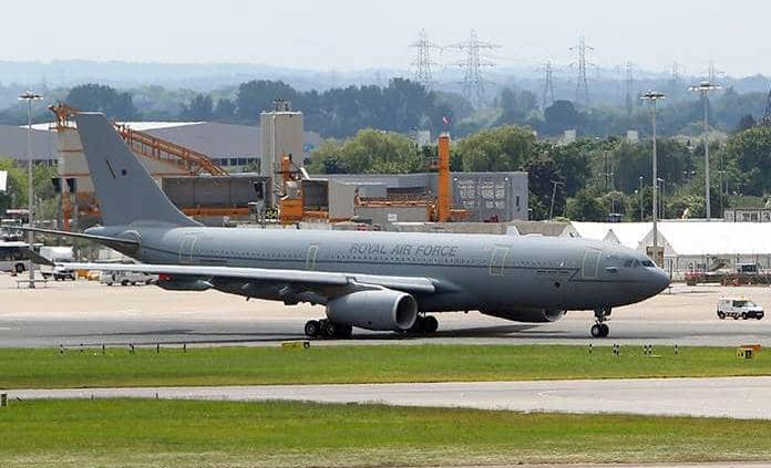 Reino Unido destina un millón de euros a pintar el avión oficial con su bandera