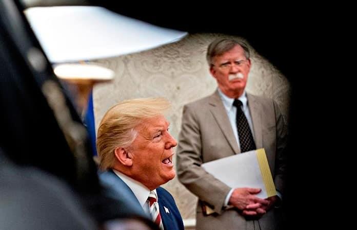 Donald Trump y John Bolton / EFE