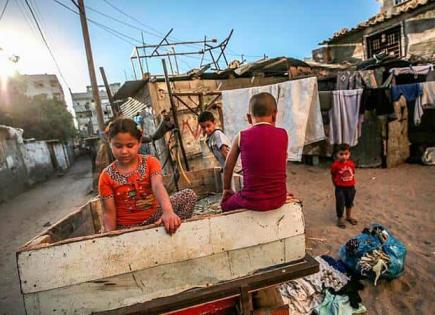 Situación de pacientes con cáncer infantil en la Franja de Gaza
