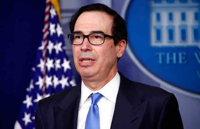 El secretario del Tesoro de Estados Unidos, Steven Mnuchin / Foto: AP