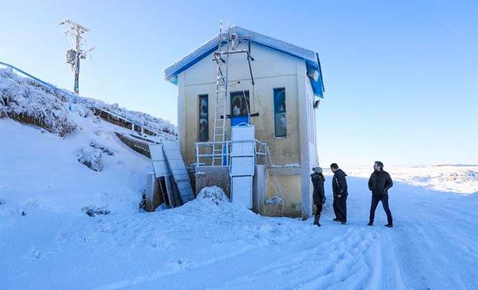 Una ola de frío polar hiela la Patagonia argentina con temperaturas de -16°