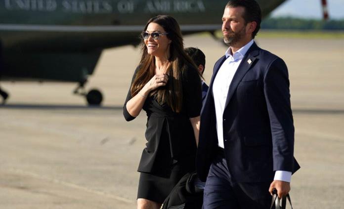 La novia del hijo mayor de Trump da positivo a COVID-19, según medios locales