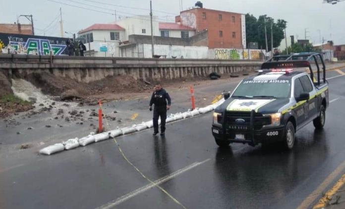 Por obras en puente Pemex, cerrarán el miércoles los carriles de Salvador Nava que van de Lomas al distribuidor