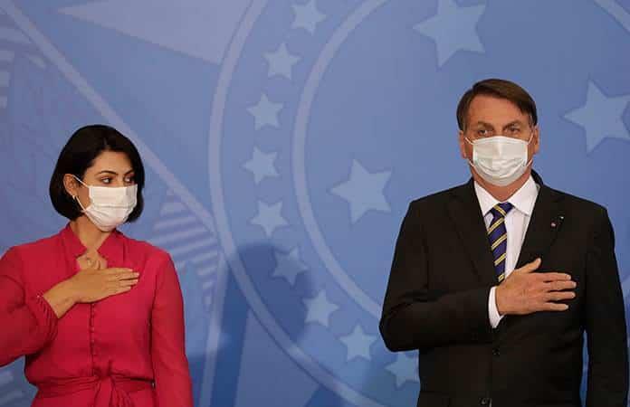 Michelle y Jair Bolsonaro / Foto: AP