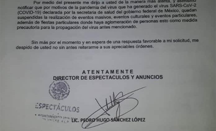 Suspende Ayuntamiento de Ciudad Valles celebración de XV años por Covid-19