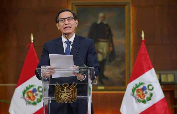 Martín Vizcarra, presidente de Perú / Foto: EFE