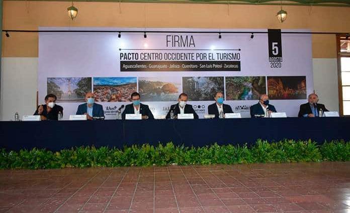 SLP y otros cinco estados firman pacto para la reactivación del turismo
