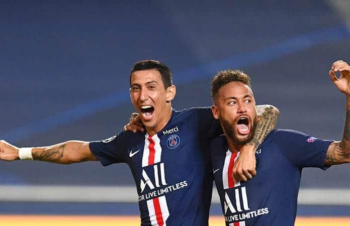 Ángel Di María y Neymar Jr / Foto: AP