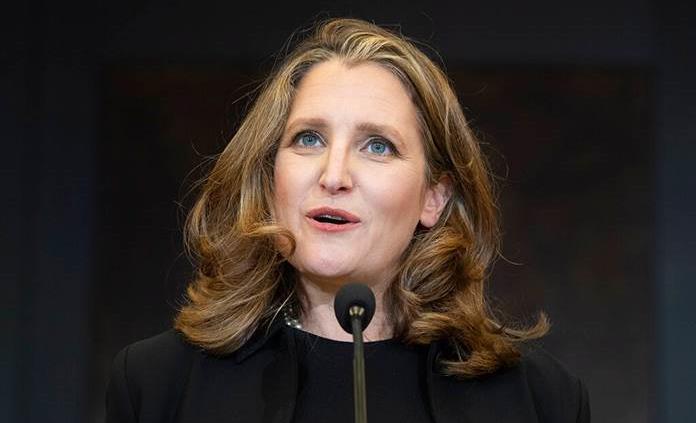 Chrystia Freeland se convierte en la primera mujer al frente del Ministerio de Finanzas de Canadá