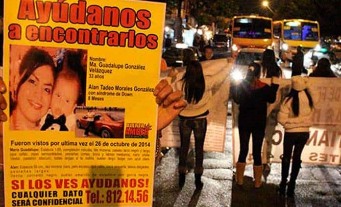 Detención de sospechoso da una nueva esperanza a familiares de perito desaparecida en 2014 junto con su hijo
