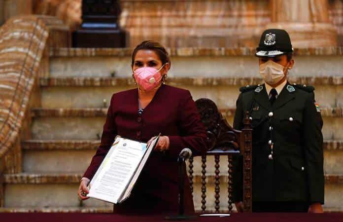 Jeanine Áñez, presidenta interina de Bolivia / Foto: AP