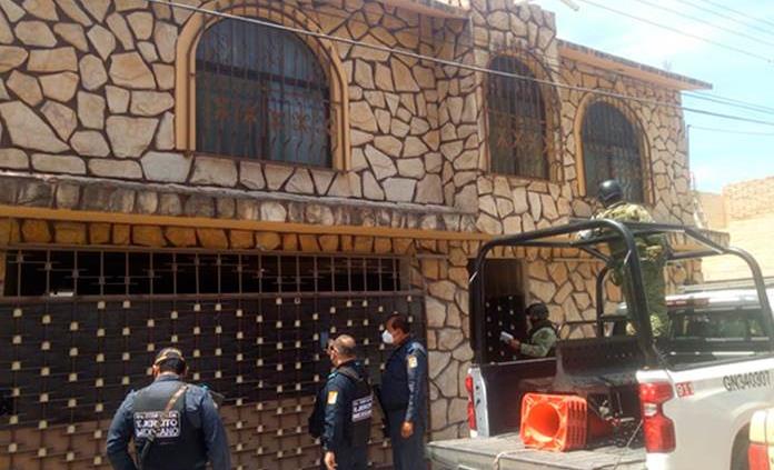 Balean una vivienda en Cerritos