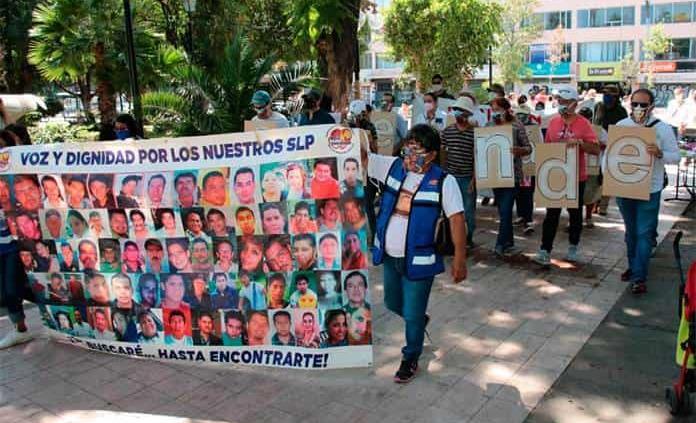 Se movilizan familiares de personas desaparecidas en Carranza