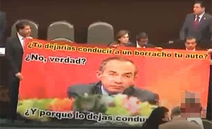Así fue el episodio entre Noroña, Aristegui y MVS por el supuesto alcoholismo de Calderón (VIDEO)
