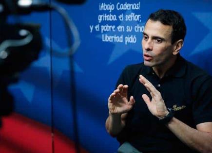 Capriles afirma que Maduro pretende silenciar el derecho de los venezolanos a elegir