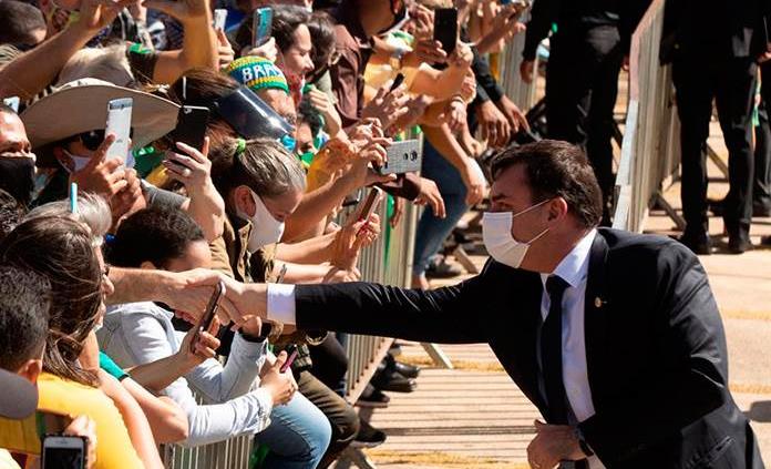 Bolsonaro encabeza un festejo de la Independencia reducido por la pandemia