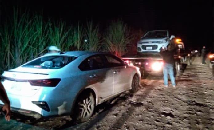 Vehículos hallados en ejido de Ciudad Valles habrían sido usados en hechos violentos recientes