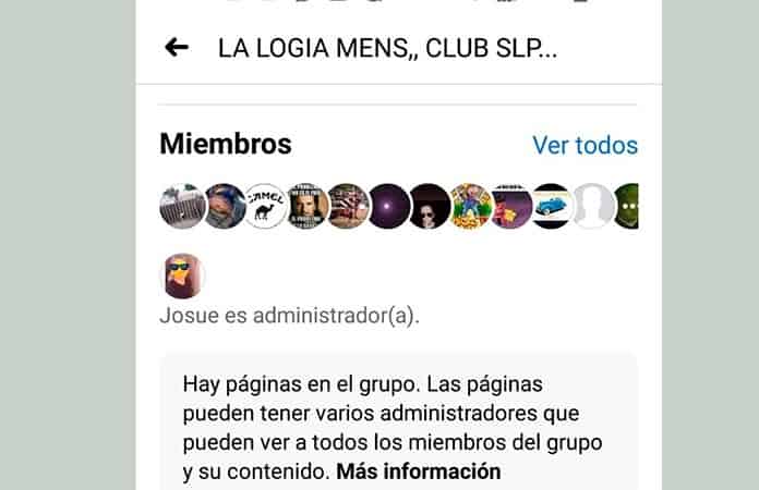 Reaparece la cuenta La Logia Mens, Club