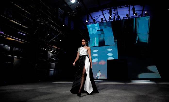 Fotógrafo Newton inspira pasarela del Mercedes Benz Fashion Week en México