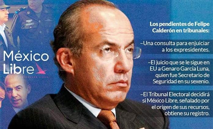 El futuro de Calderón se decide en tribunales: hoy, México Libre. Ayer, la  SCJN. El 7